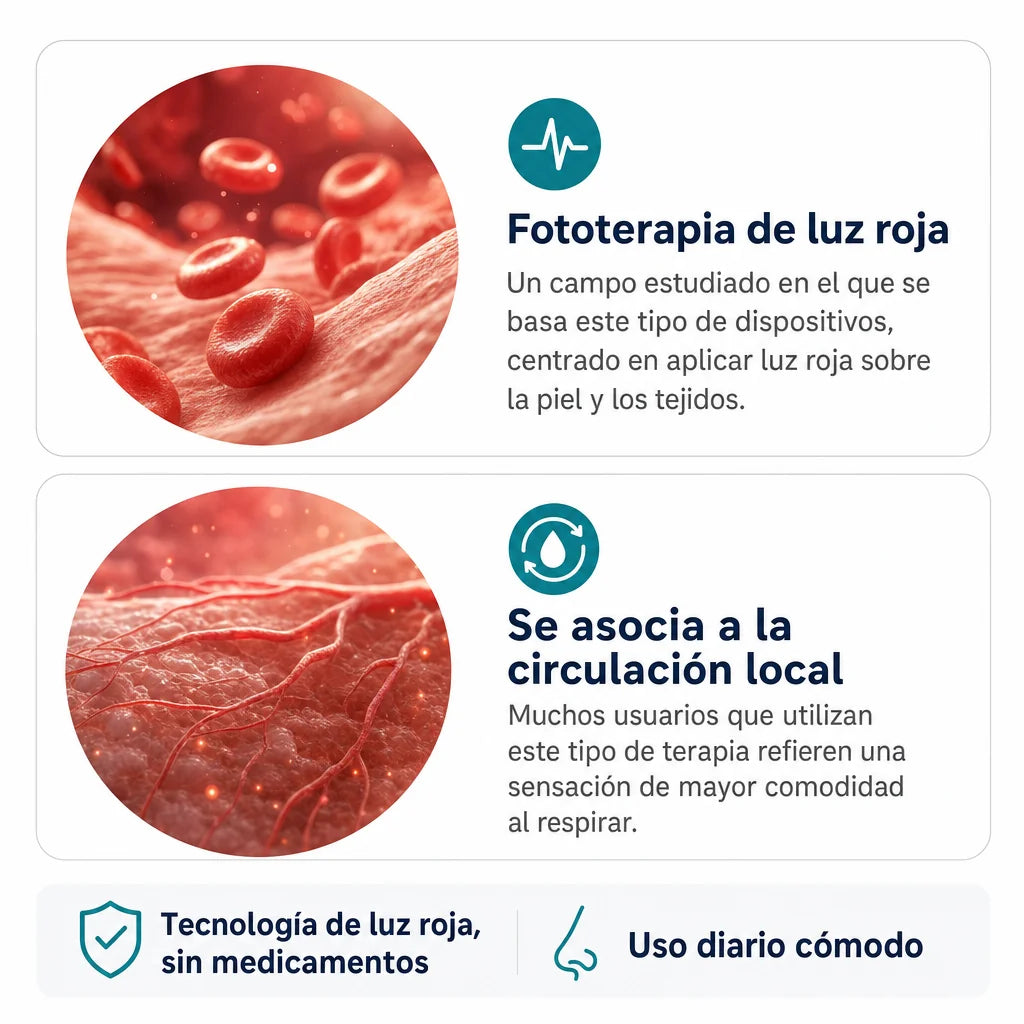 Rinout® Terapia Nasal de Luz Roja