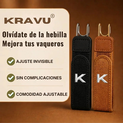 Kravu®️ Cinturón sin Hebilla