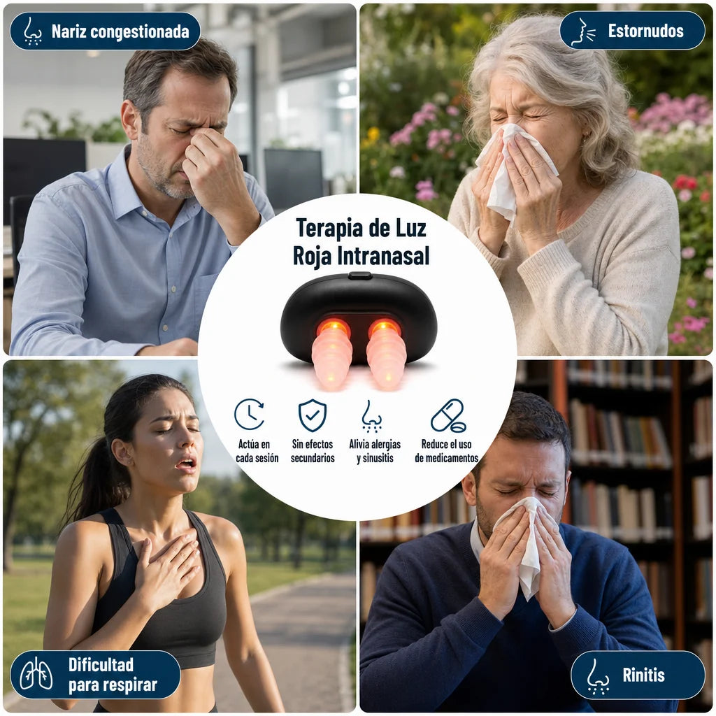 Rinout® Terapia Nasal de Luz Roja