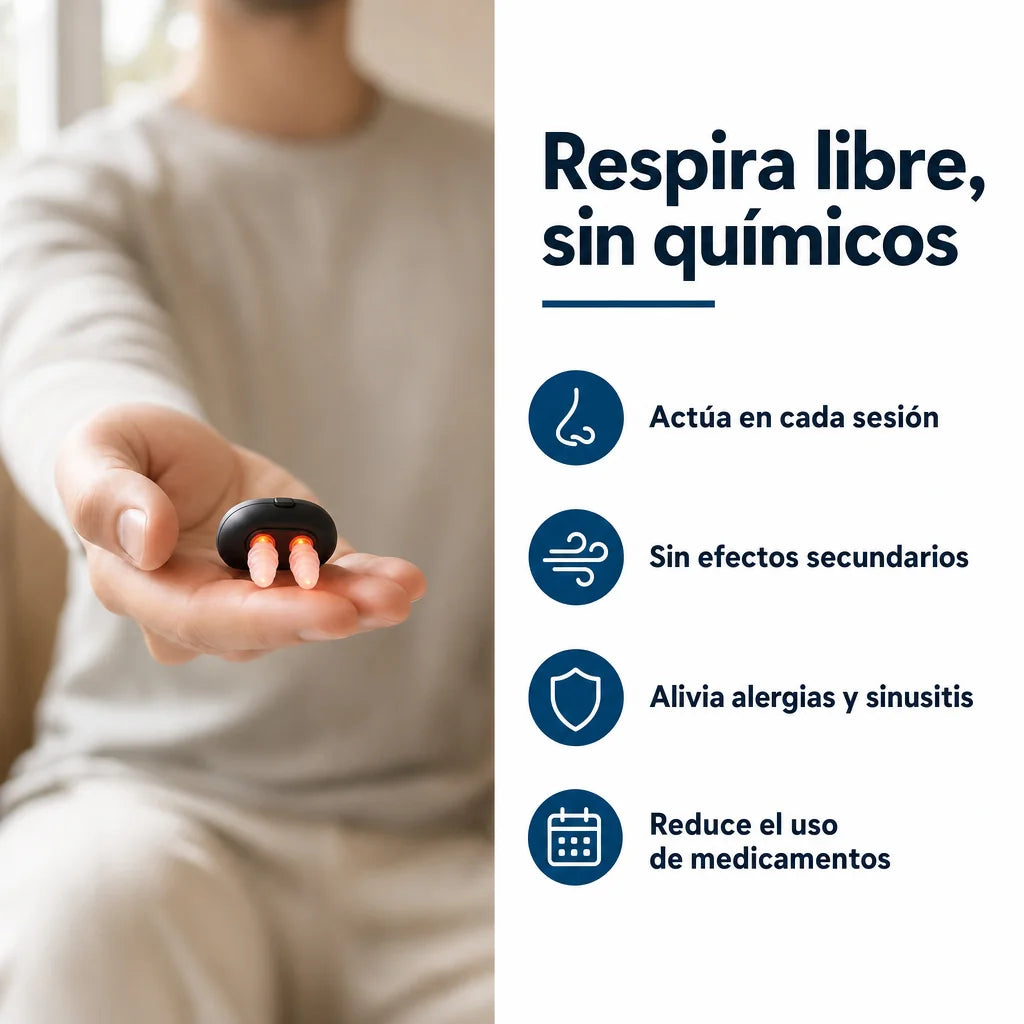 Rinout® Terapia Nasal de Luz Roja