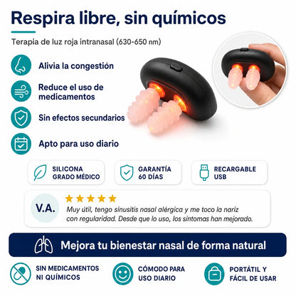 Rinout® Terapia Nasal de Luz Roja